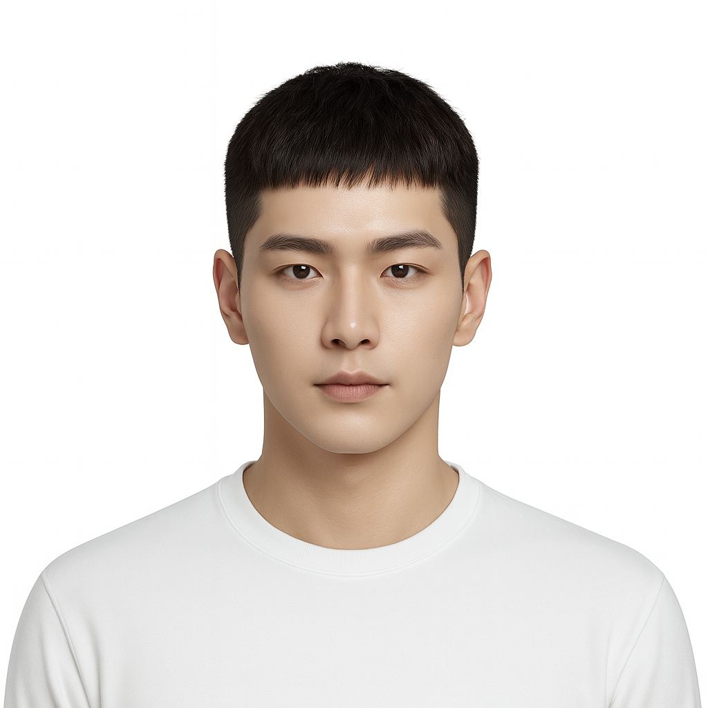 별내 크롭컷 — VLAT 바버샵 남성 헤어스타일